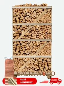 Haardhout Eik 2m3 op pallet